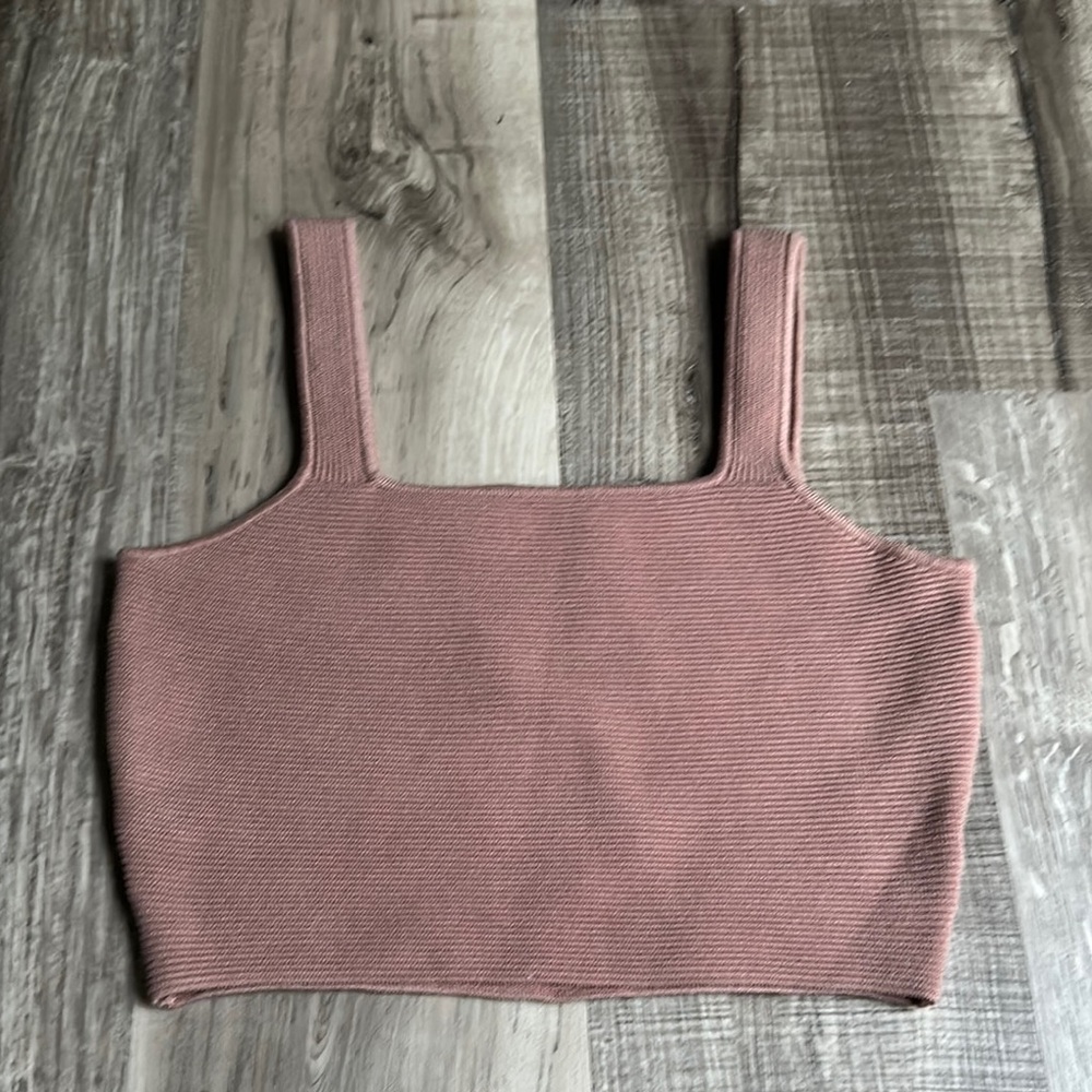 all : row Ribbed Knit Women's Top